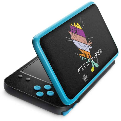 Looney Tunes Tasmanian Devil Sliced Juxtapose Nintendo 2DS XL (2017) Skin